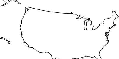 NÓS mapa do Estado de contornos